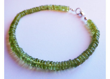 Pulsera de Olivino Superior (17cm)