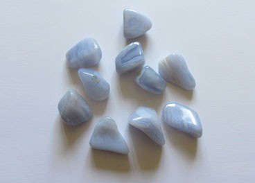 Calcedonio boulder blu (5-15g) (1 un.)