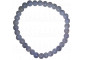 Pulsera de Calcedonia azul (bolas de 4-5mm)