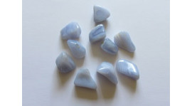 Calcedonia azul canto rodado (5-15g) (1 und.)